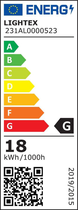 LED FLUID 18W 4000K 600MM WIRE CONNECTION
