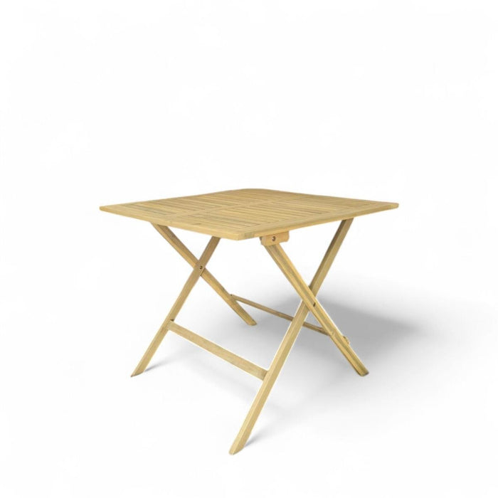 FOLDING TABLE 80CM ACACIA