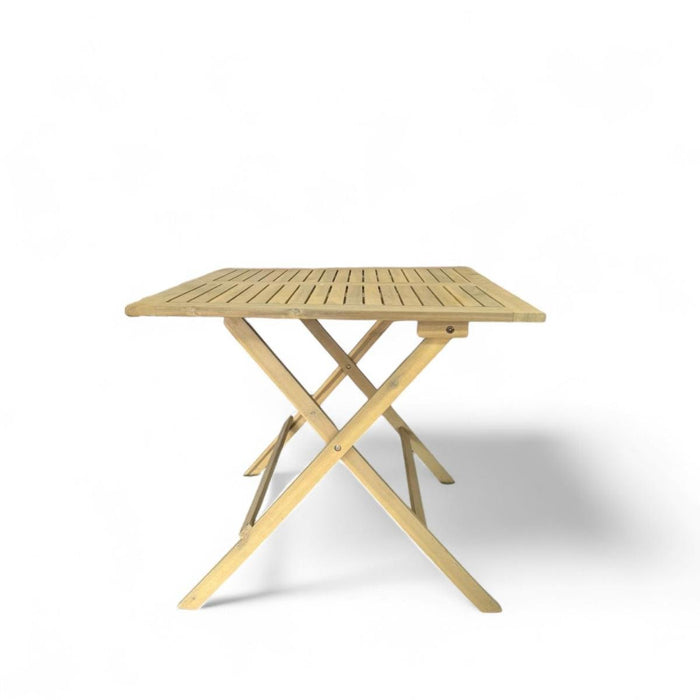 FOLDING TABLE 80CM ACACIA