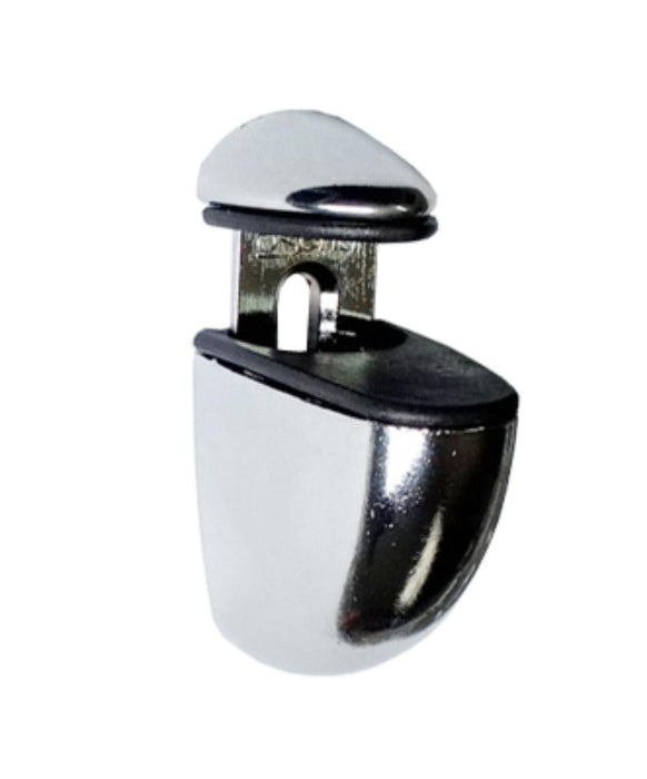 SUPPORT SHELF/GLASS FINISH CHROME 5-22MM