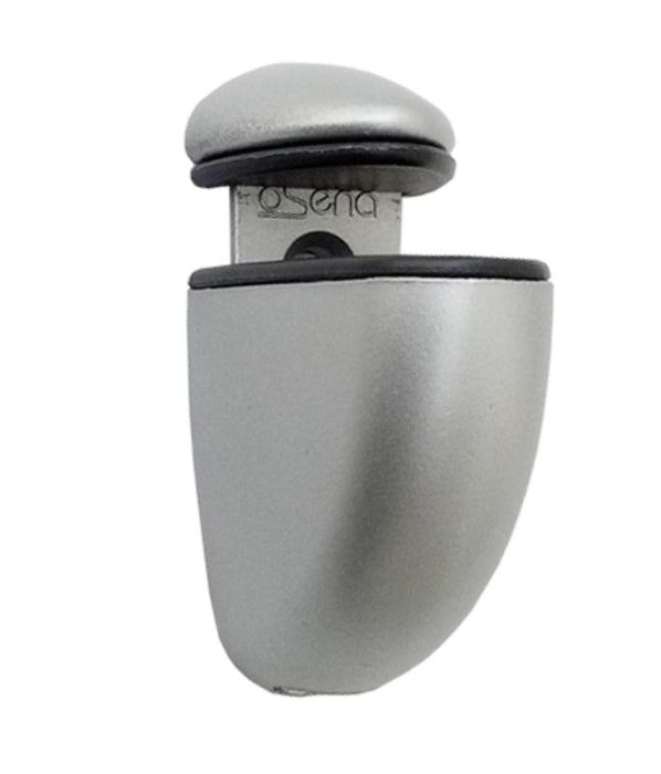 SHELF SUPPORT/GLASS FINISH STAINLESS STEEL 5-22MM
