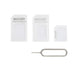 Noosa SIM Card Adapter Set + Key - White - Sim card adapters<<<HurtelXML