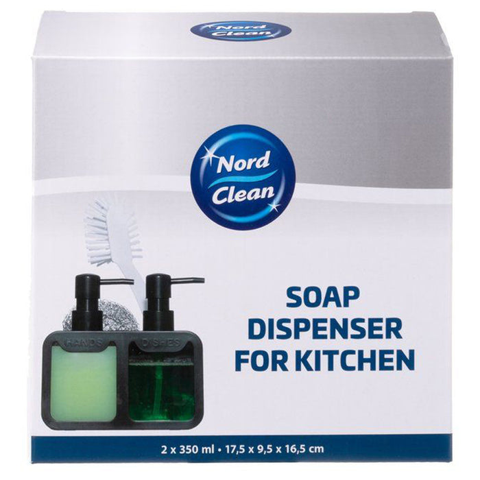 DOUBLE DISPENSER FOR NORDCLEAN LIQUID SOAP