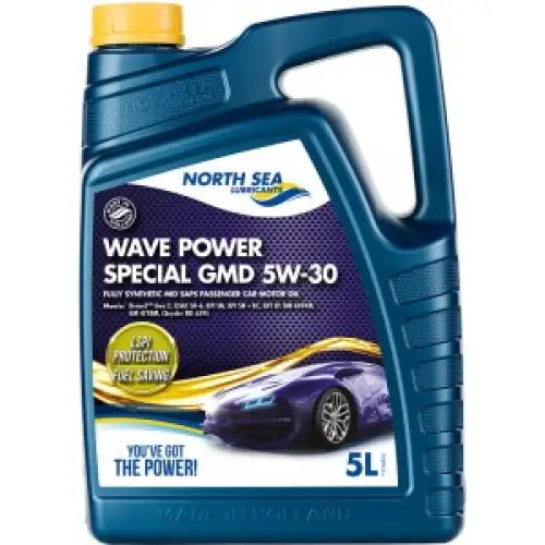 NORTH SEA WAVE POWER SPECIAL GMD 5W-30 5L - АВТОМОБИЛНИ МАСЛА<<<MaxCar