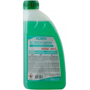 Течност за чистачки NORTH -60C 1L