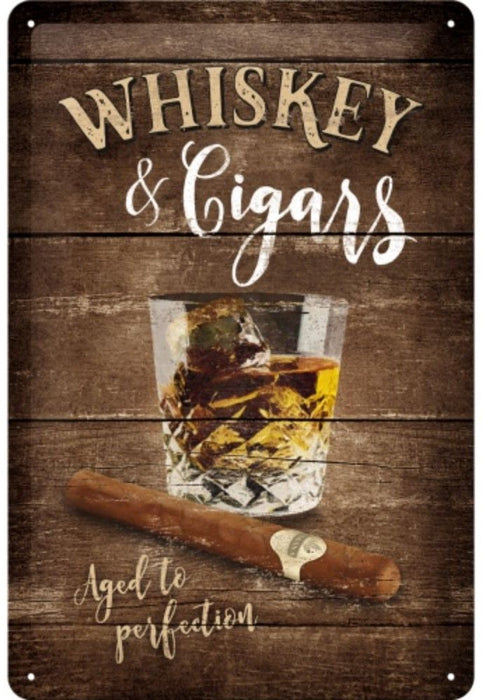 SIGN 20X30 - WHISKIES