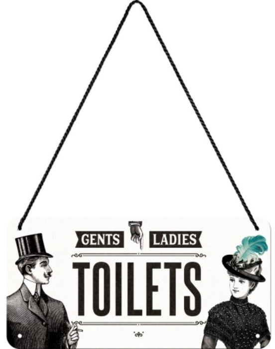 HANGING SIGN - WOMEN'S/MEN'S TOILET