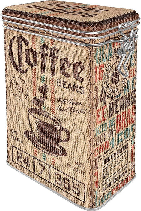 BOX WITH CLIP-SEAL BAG FOR COFFEE