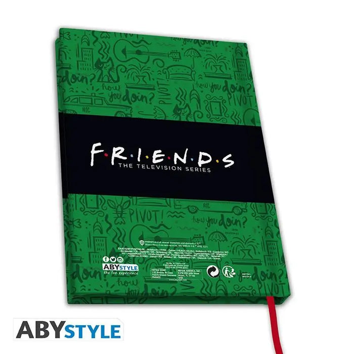 Notebook ABYSTYLE FRIENDS Friends A5 - Дрехи и аксесоари<<<Геймърска периферия<<<ValiAPI