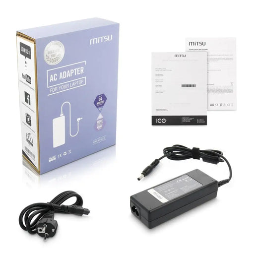 notebook charger mitsu 19v 3.95a (5.5x2.5) - toshiba compaq hp asus 75W - Power supplies for laptopsZDL-NOT<<<Power