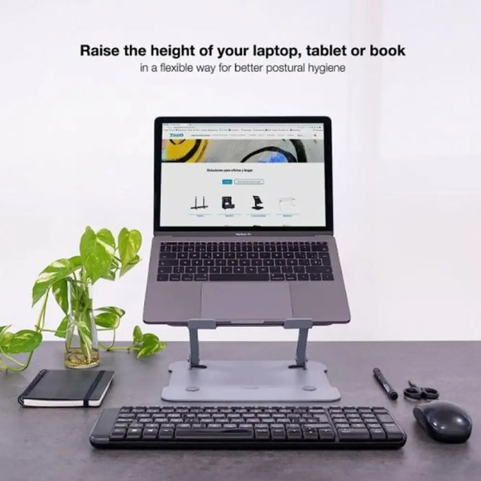 Notebook Stand TooQ TQLRS0012-AL-G Aluminium - Електроника Периферни и резервни части<<<Компютри|