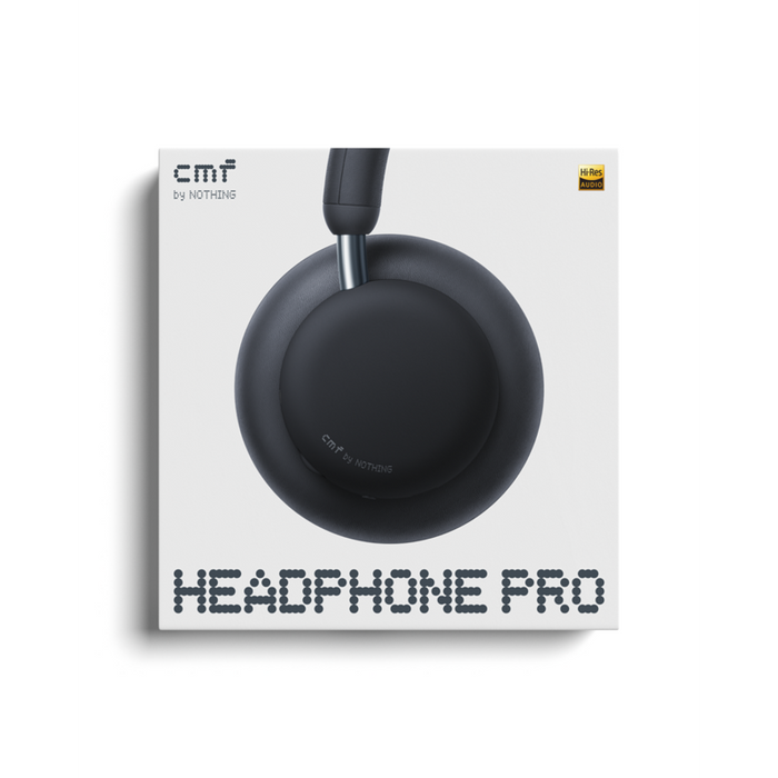 Headphones with microphone Nothing Phone CMF Headphone Pro by Nothing Dark Grey, OVER-EAR, Bluetooth