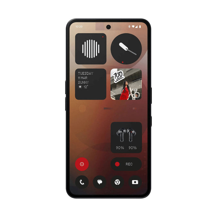 Smartphone Nothing phone A10400142 6,77" Octa Core 8 GB RAM 128 GB Black