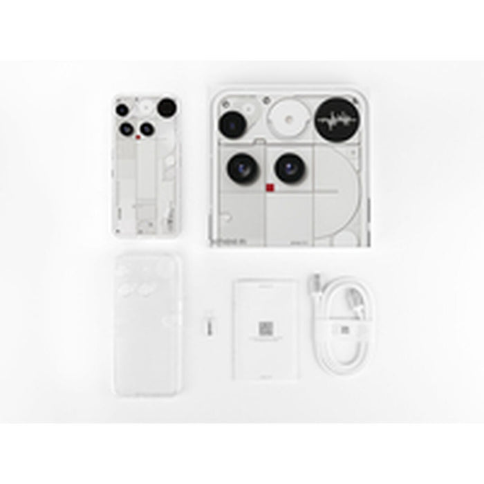 Smartphone Nothing Phone 3 5G 6,67" Octa Core Qualcomm Snapdragon 8s Gen 4 16 GB RAM 512 GB White