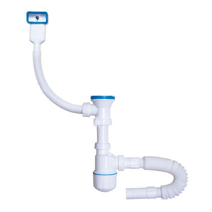 SIPHON WITH PROPELLER, CORRUGATED PIPE AND OVERFLOW NOVA 1 1/4"