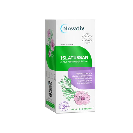 Novativ Islatussan Syrup 120ml - Dietary supplementsOIS-SUP<<<SupplementsOIS<<<ActionPL
