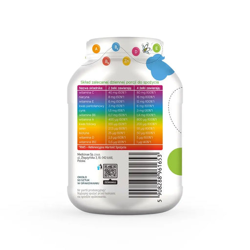 Novativ Kids Multivitamin Jelly 150g - Dietary supplementsOIS-SUP<<<SupplementsOIS<<<ActionPL