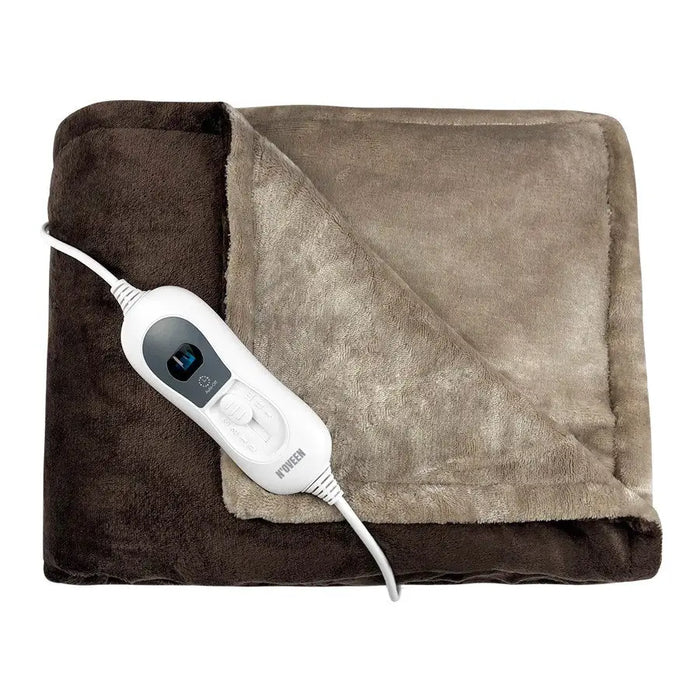 NOVEEN ELECTRIC BLANKET EB640 BROWN AND BEIGE 160X120 - Electric blankets and cushionsAGD-KPE<<<Home Appliance