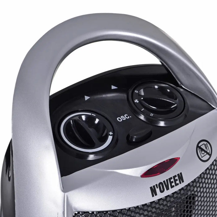 Noveen PTC09 Indoor Grey 1500 W Fan electric space heater - Fan heatersAGD-TER<<<Home Appliance - ProductsAGD<<<ActionPL