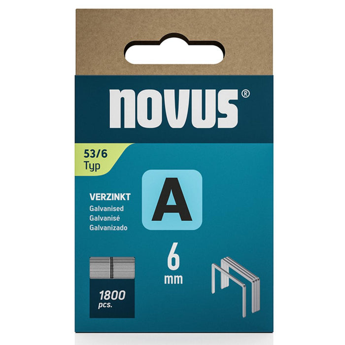 CLAMPS A53 11.3X6MM 1800PCS NOVUS
