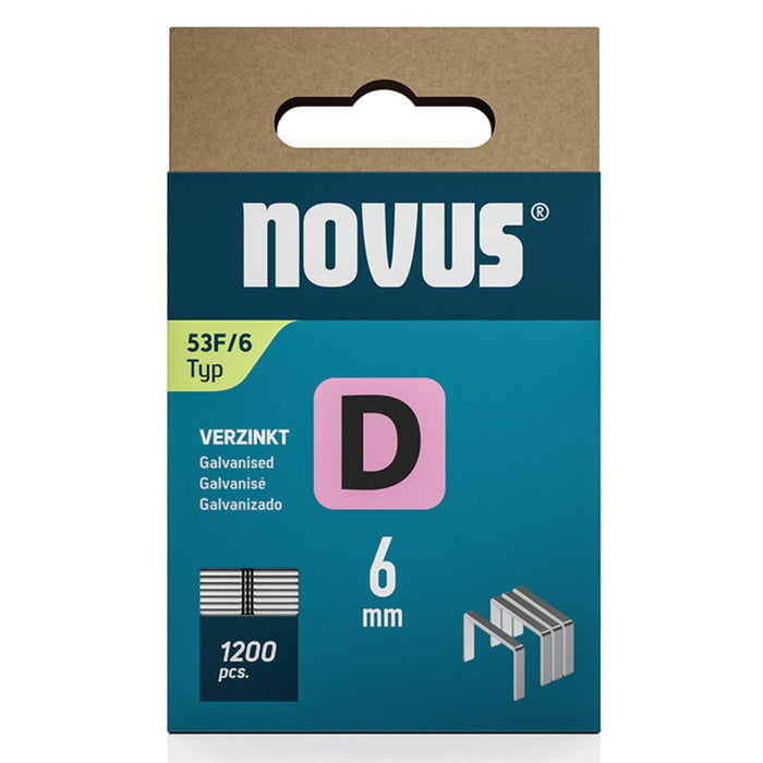 CLAMPS D53F 11.3X6MM 1200PCS NOVUS