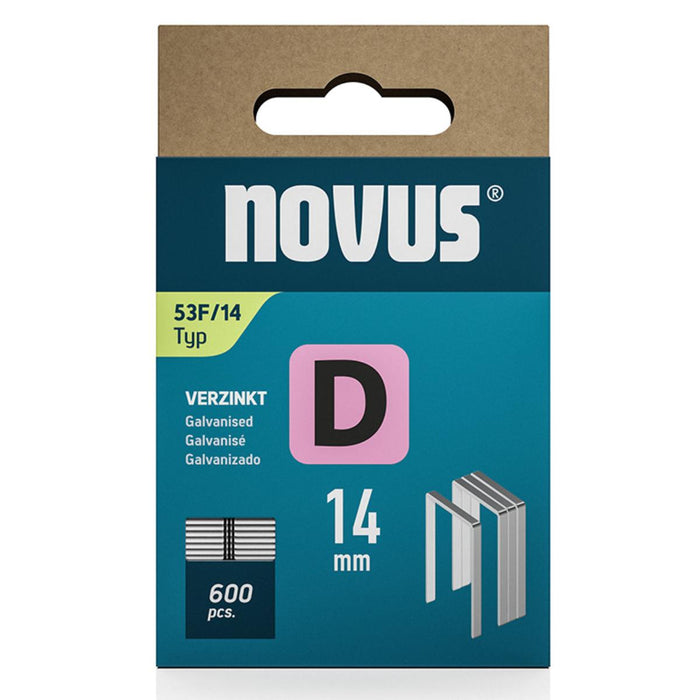 CLAMPS D53F 11.3X14MM 600PCS NOVUS