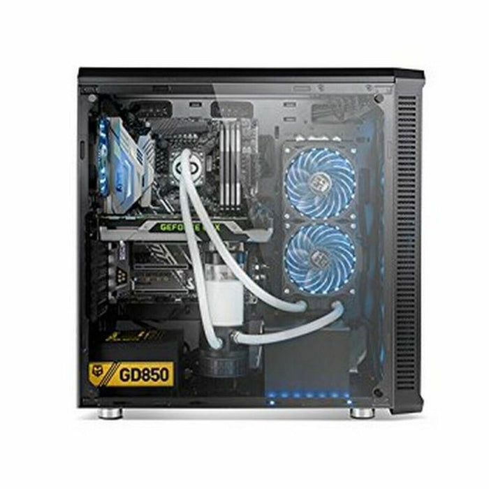 ATX Semi-tower Box Nox-Xtreme NXHUMMERTGX Black