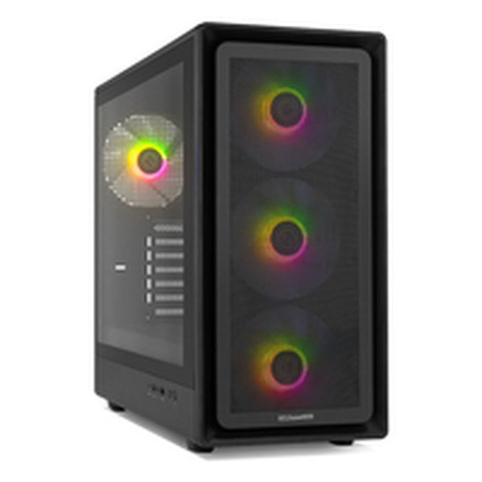 ATX Semi-tower Box Nox-Xtreme NXHUMMERAEROBK Black