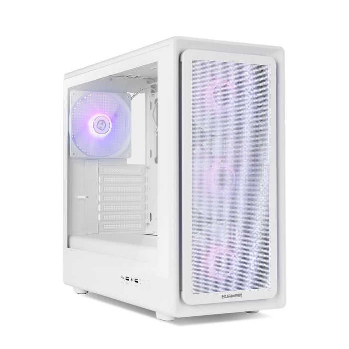 ATX Semi-tower Box Nox-Xtreme NXHUMMERAEROWH White