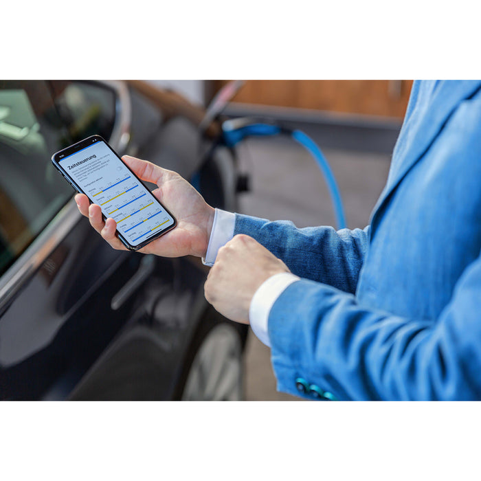 MOBILE CAR CHARGING STATION 22KW WITH CABLE TYPE 2 NRGKICK BLUETOOTH & Wi-Fi