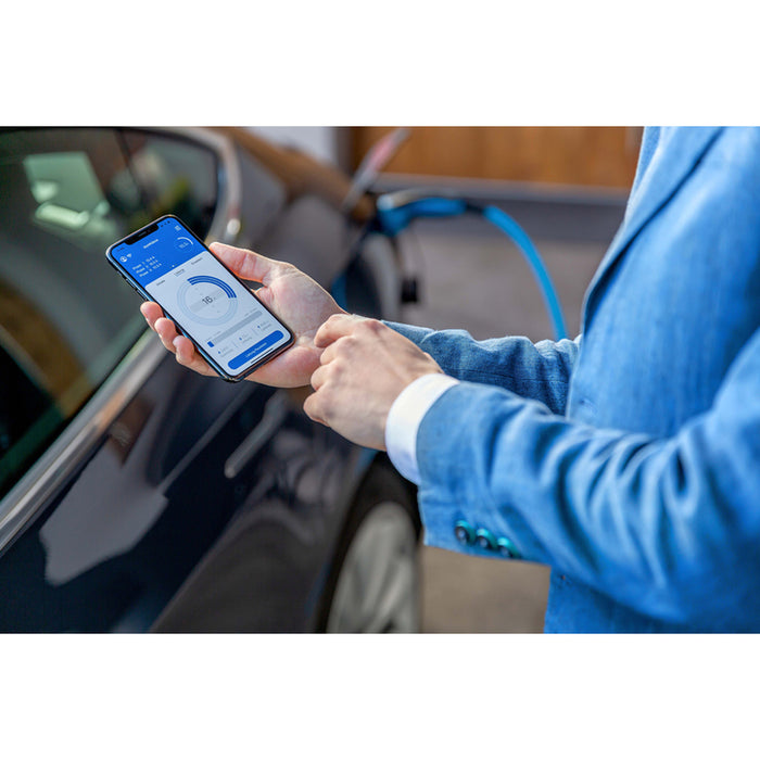 MOBILE CAR CHARGING STATION 22KW WITH CABLE TYPE 2 NRGKICK BLUETOOTH & Wi-Fi