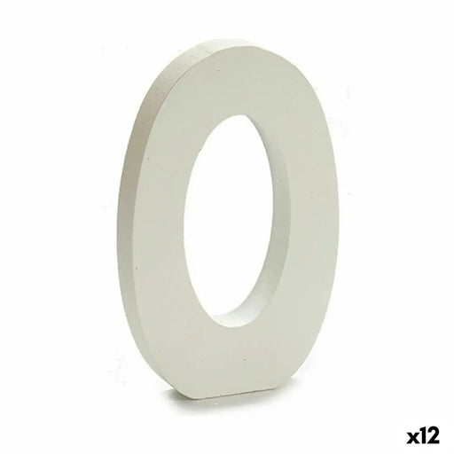 Number Pincello White 1,8 x 21 x 17 cm (12 Units) - Декорация и Осветление<<<Дом Градина<<<BigBuy&&&Други артикули за