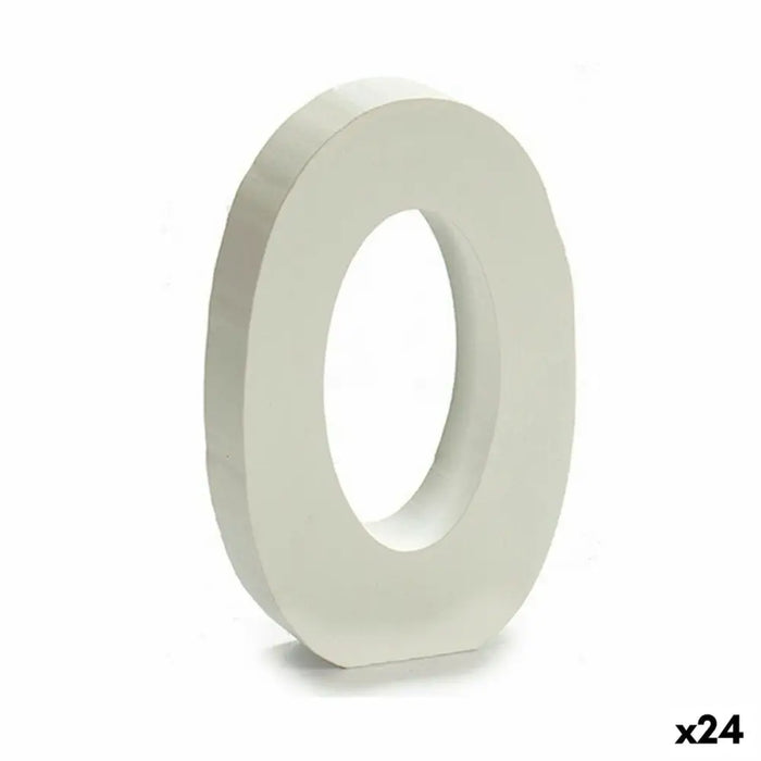 Number Pincello White 2 x 16 x 14,5 cm (24 Units) - Декорация и Осветление<<<Дом Градина<<<BigBuy&&&Други артикули за