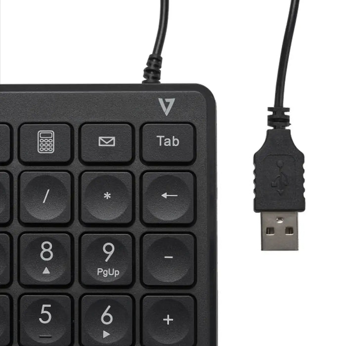 Numeric keyboard V7 KP350 Black - Електроника Периферни и резервни части<<<Компютри|