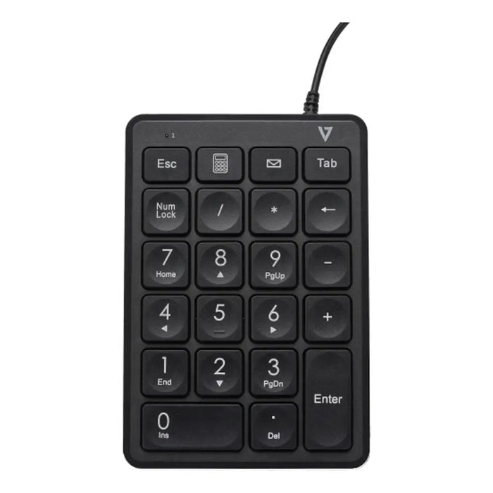 Numeric keyboard V7 KP350 Black - Електроника Периферни и резервни части<<<Компютри|