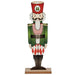 Nutcracker Krist+ Black Red Green Wood 8 x 40 x 15 cm Nutcracker (12 Units) - Декорация и Осветление<<<Дом