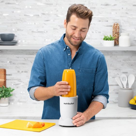 Blender Nutribullet Pro NB907MAW, white matte
