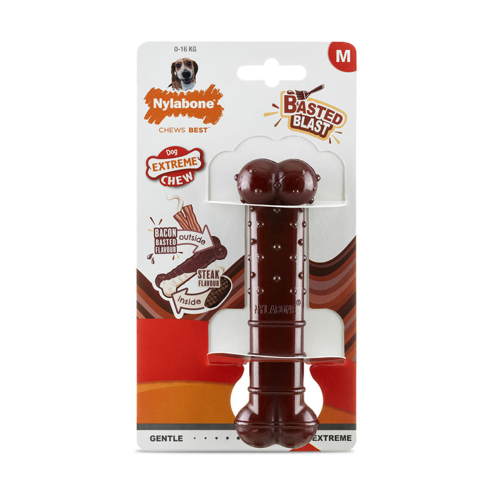 Bone Nylabone Brown Bacon M