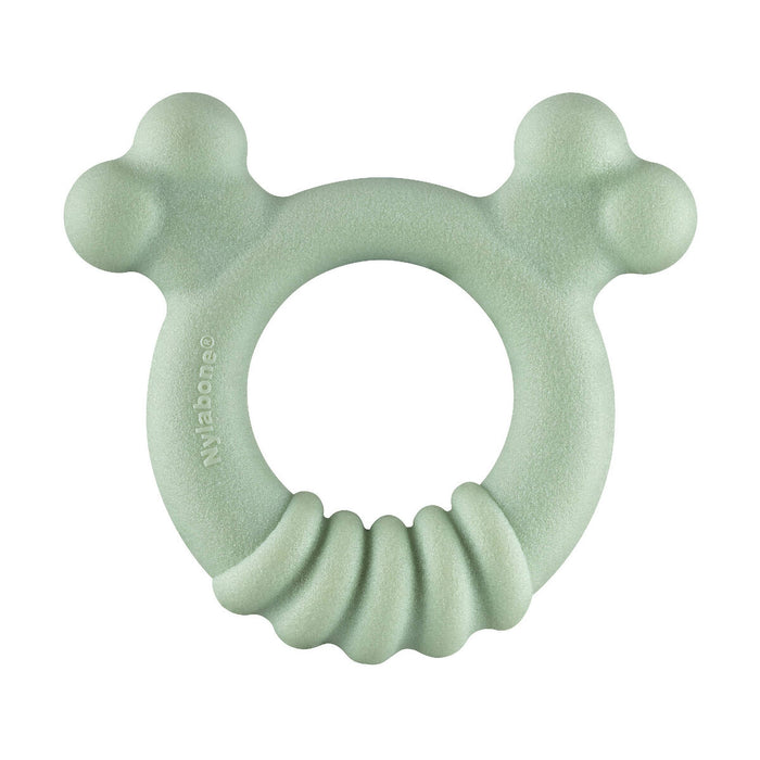 Dog chewing toy Nylabone SENSORY TACTILE RING Green Peanut butter Chicken S