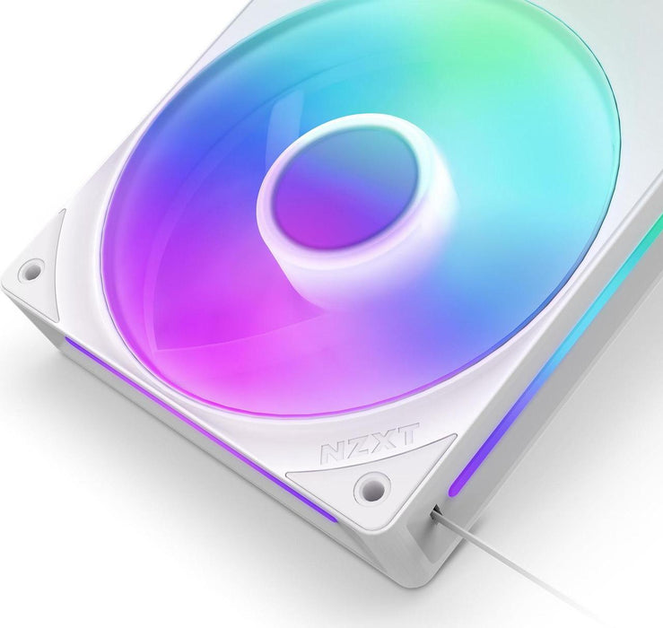 NZXT F280 White RGB Core Fan Kit - Вентилатори<<<Компютърни компоненти<<<ValiAPI