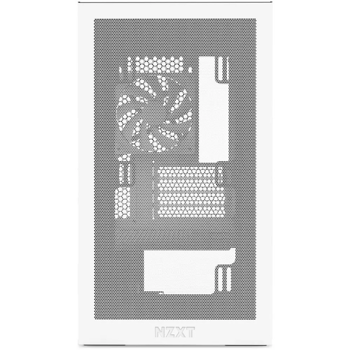 NZXT H3 Flow 2025 All White Micro-ATX Tower Case - Кутии за компютри<<<Компютърни компоненти<<<ValiAPI&&&Компютър Мрежи