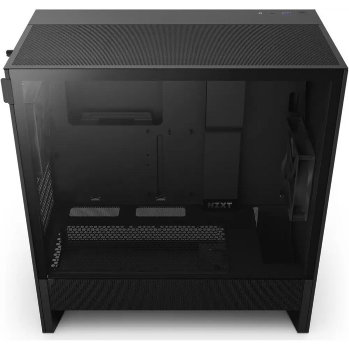 NZXT H5 Flow 2024 Black Mid-Tower Case - Кутии за компютри<<<Компютърни компоненти<<<ValiAPI&&&Компютър Мрежи и