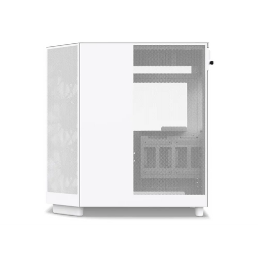 NZXT H6 Flow Matte White Case - Middle Tower - Кутии за компютри<<<Компютърни компоненти<<<ValiAPI&&&Компютър Мрежи и
