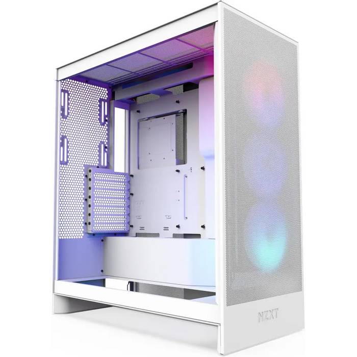 NZXT H7 Flow RGB 2024 Edition Box - White - Кутии за компютри<<<Компютърни компоненти<<<ValiAPI&&&Системни