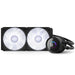 NZXT Kraken 240 RGB Processor All-in-one liquid cooler 12 cm Black 1 pc(s) - Охладители за процесори<<<Компютърни