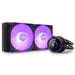 NZXT Kraken 240 RGB Processor All-in-one liquid cooler 12 cm Black 1 pc(s) - Охладители за процесори<<<Компютърни