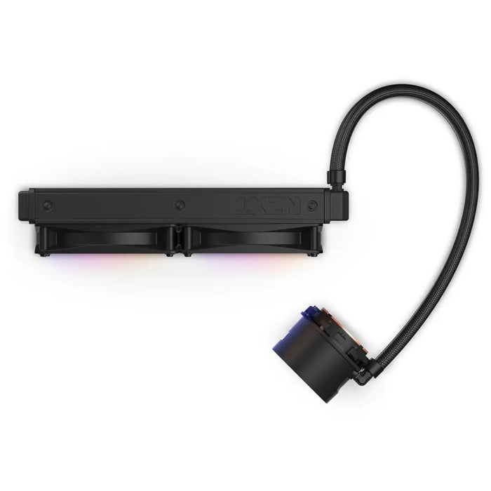 NZXT Kraken 240 RGB Processor All-in-one liquid cooler 12 cm Black 1 pc(s) - Охладители за процесори<<<Компютърни