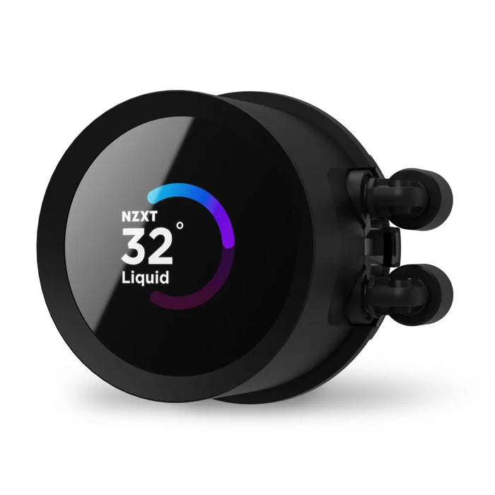 NZXT Kraken 280 RGB Processor All-in-one liquid cooler 14 cm Black 1 pc(s) - Охладители за процесори<<<Компютърни