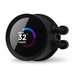 NZXT Kraken 280 RGB Processor All-in-one liquid cooler 14 cm Black 1 pc(s) - Охладители за процесори<<<Компютърни