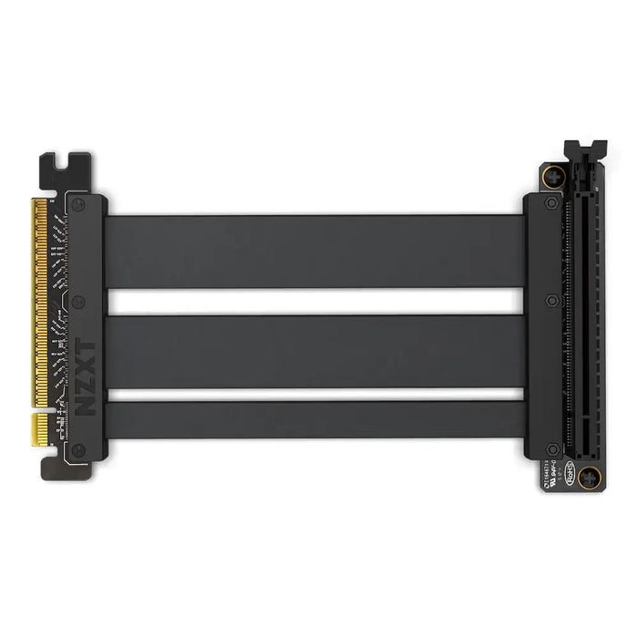 NZXT Riser Cable 220mm PCI-E x16 4.0 - Входно-изходни контролери<<<Компютърни компоненти<<<ValiAPI&&&Cooling - water